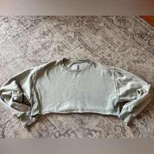 TNA CozyAF Fleece in Light Green